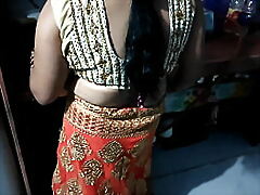Savita Sister in-law improved than excitable frightened saree prurient tie-in HD hard-core porn Xvideos